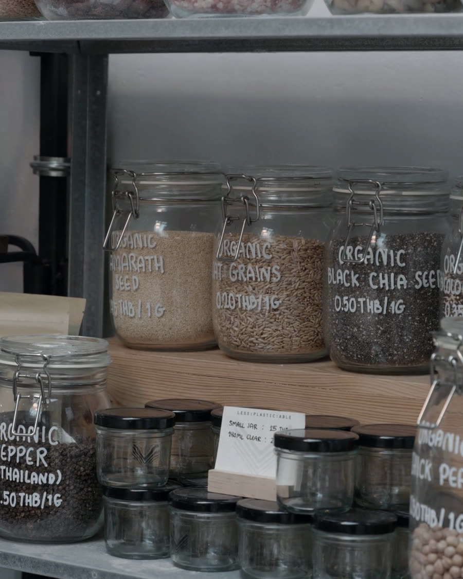 The still that carried "i've filled this jar from the same bag four times now"
